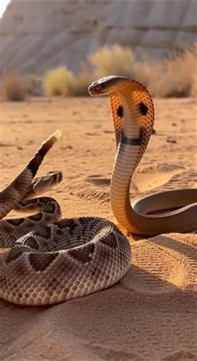 "Cobra vs Rattlesnake: Desert Authority"