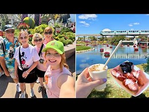 FULL EPCOT Day with Family! 🌐 | Disney World Vlog, Rides, Food & More | EPCOT Flower & Garden 2026