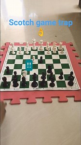 this trap for beginners (scotch game)