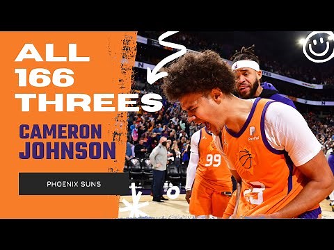 Cameron Johnson ALL 166 Three-Pointers From 2021-22 NBA Regular Season | King of NBA