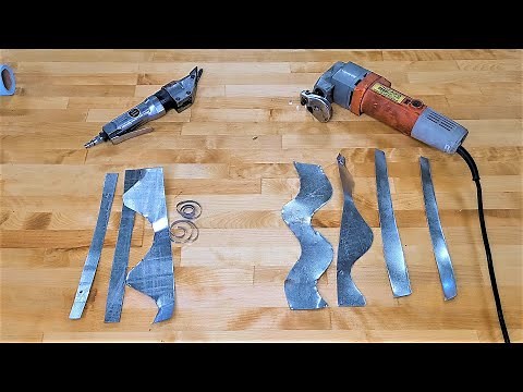 Power Sheet Metal Shears Throatless vs Double Cut, which one should YOU buy?