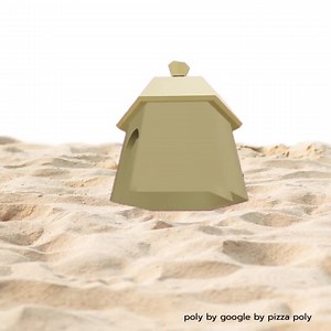 Printable Paper Hut Model: 3D Papercraft Template for Kids (PDF Download) - Etsy Canada