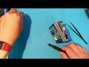 Sony MZ-R700 MiniDisc Recorder Repair Fix - lid swap to get a working display