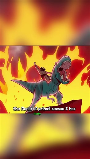 finale of Primal Season 3 has finally arrived. Here’s the entire story explained in one minute.#fyp #short #cartoon #primal #primalseason3