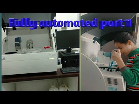 ||FULLY AUTOMATED BIOCHEMISTRY ANALYZER PART 1 ||TRANSASIA ERBA200 MEDICAL TUBER