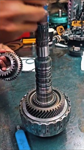 Automatic transmission rebuild 🚓 #automobile #mechanic #bmw