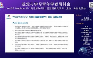 20210714【弱监督视觉学习：定位、分割及其他】Panel