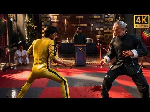 AGENT 47 helps BRUCE LEE in HITMAN 3 | Stealth Brutal Kills & Cinematic Run [4K 60FPS]
