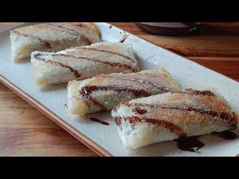 5-Minute Nutella Bread Pocket Recipe | Chocolate Stuffed Bread Pockets | Quick Treat at Home