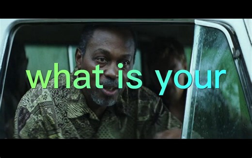 口语what is your