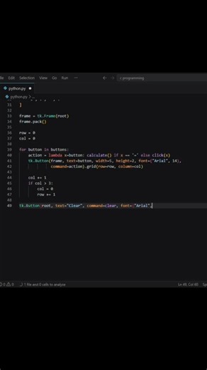 Build your own calculator by python code#coding #python #programming