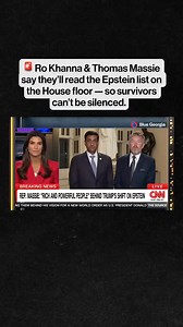 Thomas Massie: "The survivors said that they had decided to compile their own [Epstein] list. But the reality is, if they try to release that list, they're going to be sued into homelessness... what my colleague Marjorie Taylor Greene volunteered to do, and I've volunteered to do as well, is to read that list on the floor of the House of Representatives, because our founders put into the Constitution Speech or Debate Immunity, which says that we can't be prosecuted for what we say on the floor o