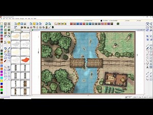 Live Mapping: Outdoors Battle-map with DD3