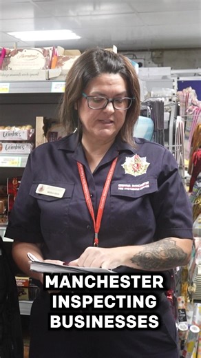 🚒 Up until 10 November, teams of Fire Safety Inspectors will be inspecting businesses that are licensed to sell fireworks, ensuring they are being stored safely and sold correctly. 👇 Hear from one of our Protection Managers to find out more information. | Greater Manchester Fire and Rescue Service (GMFRS)