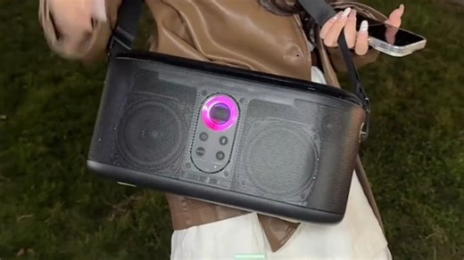 爱畅（AISON）K30智能K歌音箱 家庭k歌音箱一体机K歌神器车载卡拉OK音箱情人节新年礼物 (9)