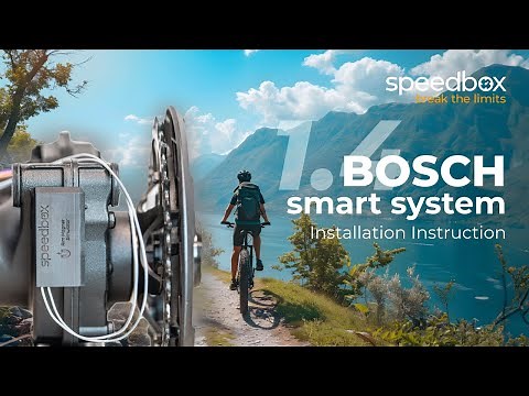 NEW! Easy Install of SpeedBox 1.4 B.Tuning on Bosch SX (Smart System + Rim Magnet)