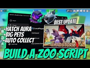 NEW Build a Zoo Script Hack 2025 l Hatch Aura, Big Pets Unlock, Auto Collect, Auto Farm & More