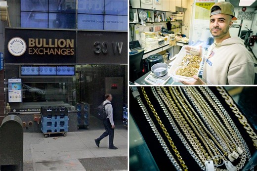 Exclusive | Gold-selling frenzy in NYC's Diamond District sparks cash shortages: 'This is a new experience'