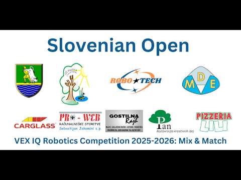Slovenian open VEX IQ Competition - Mix & Match 2025 - 2026