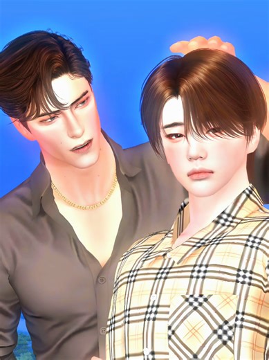 One of my favorite BL couples😆 #sims #sims4 #mlm #boyslove #foryoupage