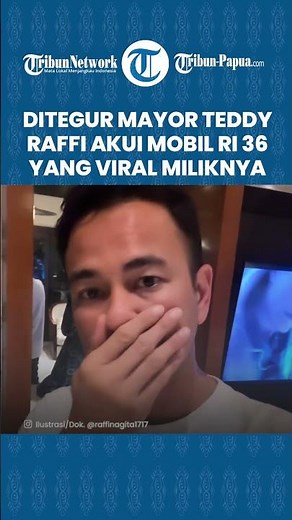 Ditegur Mayor Teddy, Raffi Ahmad Akui Mobil RI 36 yang Sempat Viral Dikawal Patwal 'Arogan' Miliknya
