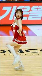 흰눈이 기쁨되는 날♡ kt 장유진 치어리더 : Jang Yujin : cheerleader : 231224