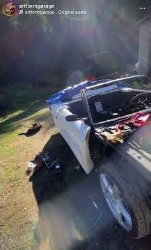 Fauxrari f355 kit car fabrication update, 2/3 of the body is now mounted