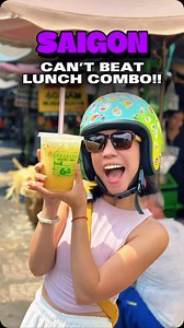 What makes this the perfect Saigon lunch hack in District 1 in Saigon, is that you get to enjoy two classic southern favorites near one of the city’s most lively and interesting markets. This Sugar Cane Juice vendor has been making Vietnam’s most popular cold drink for almost 60 years in this very location. They make lovely drink combinations, including this passionfruit concoction. It was astounding!! This Banh Mi shop is one of the most popular in the city too. They make a tasty southern cold-