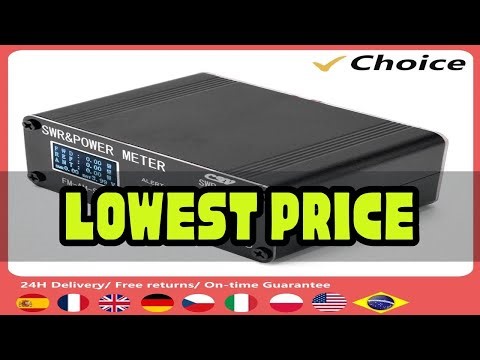 120W SWR Digital Power Standing Wave Meter 1.8-54MHz Shortwave Meter FM AM SSB Modes SWR/Power Adju