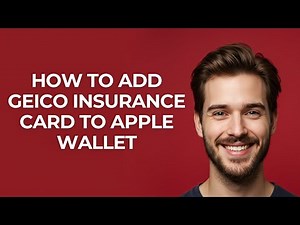 How to Add Geico Insurance Card to Apple Wallet - GUIDE!