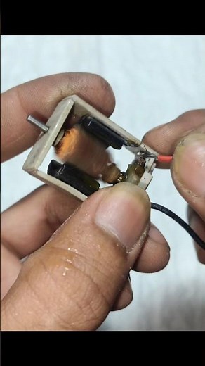 Diy Dc Motor | How To Make Dc Motor (Part 2) #shorts #project #experiment #diy #rajmakesrajmakes