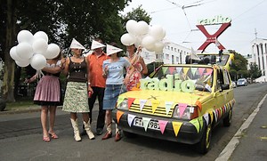 Mediathek Hessen - radio x Frankfurt auf dem Bernemer Festumzug