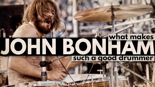 What Makes John Bonham Such a Good Drummer