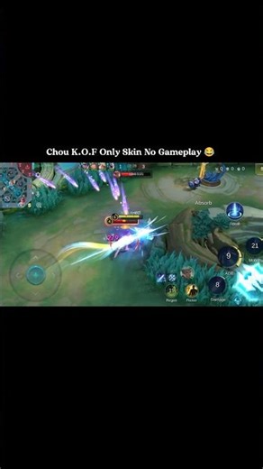 Chou K.O.F Skin is just TOO CLEAN 😂 #MLBB #Shorts #MobileLegends #mlbbnext2025 #mlbbcreator