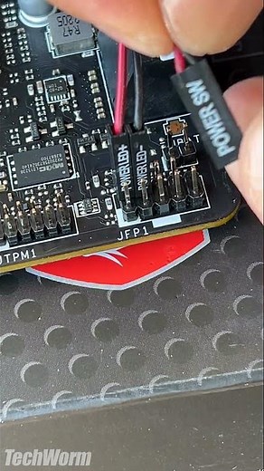 Power LED, Power SW, HDD LED, Reset SW [FRONT PANEL] #shorts