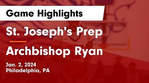 Archbishop Ryan snaps eight-game streak of wins at home