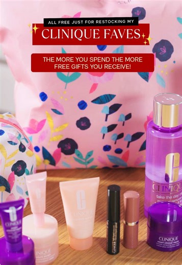 Turn the volume up. 🎧🫧 Right now at Macy’s, the more you spend with Clinique, the more free gifts with purchase you unlock. Now is the perfect time to refresh your spring beauty routine and stack your free goodies along the way! Offer ends 4/13. Exclusions apply. #clinique #giftwithpurchase #beautyfinds