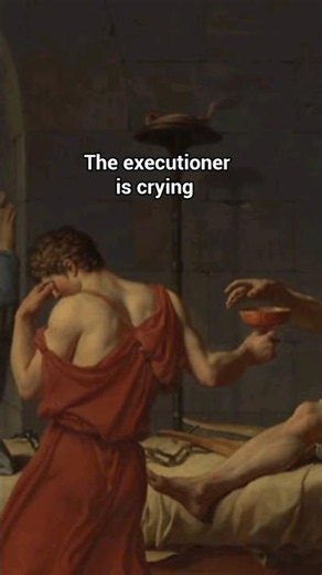 The Death of Socrates (1787) by Jacques-Louis David🪾 #art #painting #artexplained #shorts #artwork