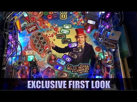 Exclusive First Look: Willy Wonka Pinball by Jersey Jack Pinball