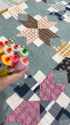 Aurifil Thread on Instagram: "One last step before we start stitching – choosing the thread! I love to pull a whole bunch of options and lay them out– sometimes I’m really surprised by the one I like best! Pull different weights, too, to envision your stitching in different ways and change up the final effect. (New to quilting plans or finishing your own quilts?Be sure to head to @stringandstory and sign up for our FREE upcoming Quilting Plan Challenge!)"