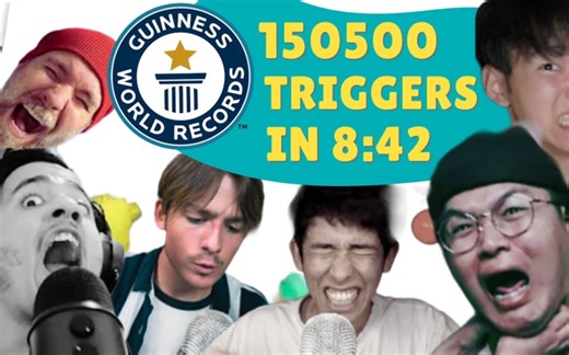 【AWARDS_助眠】触发｜疯狂的ASMR世界纪录( 1920 X 1080 60fps )