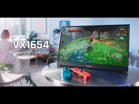 ViewSonic GAMING | VX1654 Gaming Monitor – No Matter Where You Game