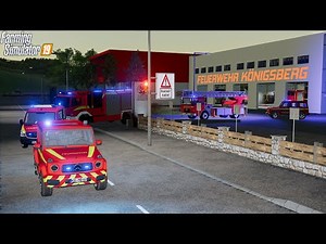 LS19 - Das WIRD DEINE Lieblings FEUERWACHE der Feuerwehr Königsberg! AMPEL, LED Schriftzug und mehr!