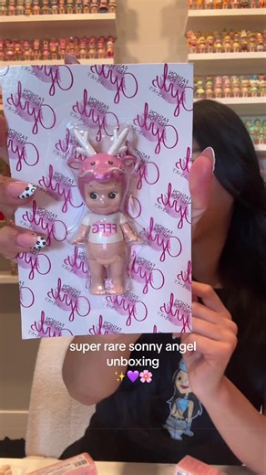 super rare sonny angels ✨🌸💜 #sonnyangel #sonnyangels #haul #unboxing #trinket