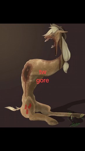 Commission Speedpainting Digital Art - My Little Worms MLP Fanart