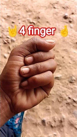 4 finger 🤞🤘