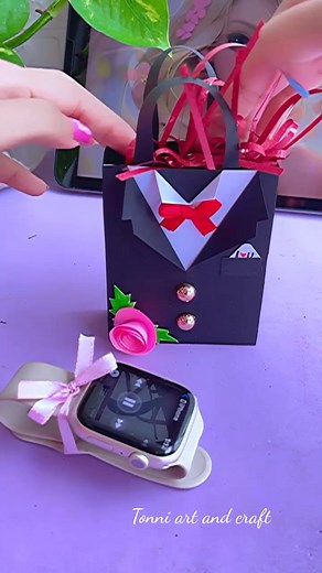 DIY gift idea #tonni_art_and_craft #tiktok #foryou #craft #love #foryoupage