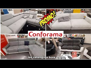 📢 Conforama Promotions sur les canapés Juin 2021