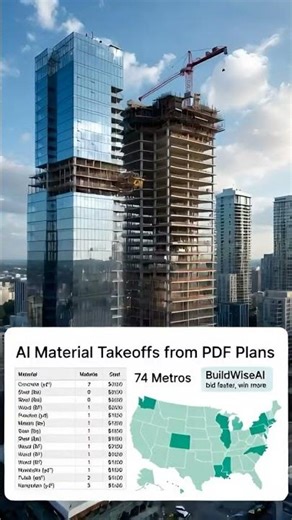 Contractors Are Wasting HOURS Estimating 😳 #constructionbid #aiestimate