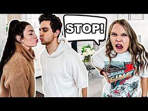 KiSSiNG in front of MY FAMiLY to see how they REACT! *Really awkward